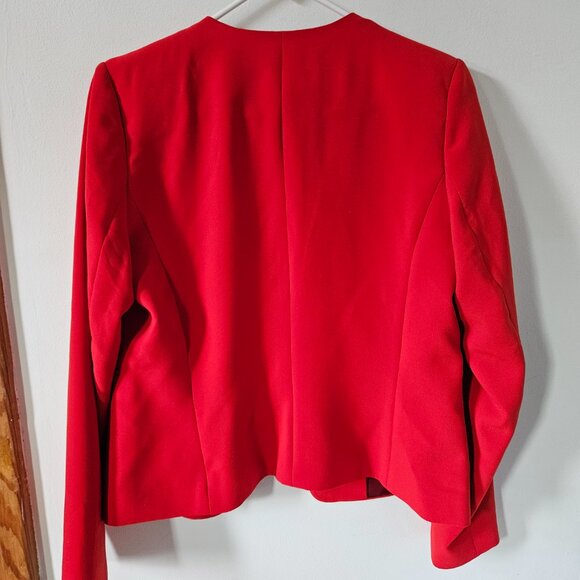 Red blazer size 8 - Picture 4 of 5